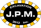 Logo Excavation JPM 2012 inc.